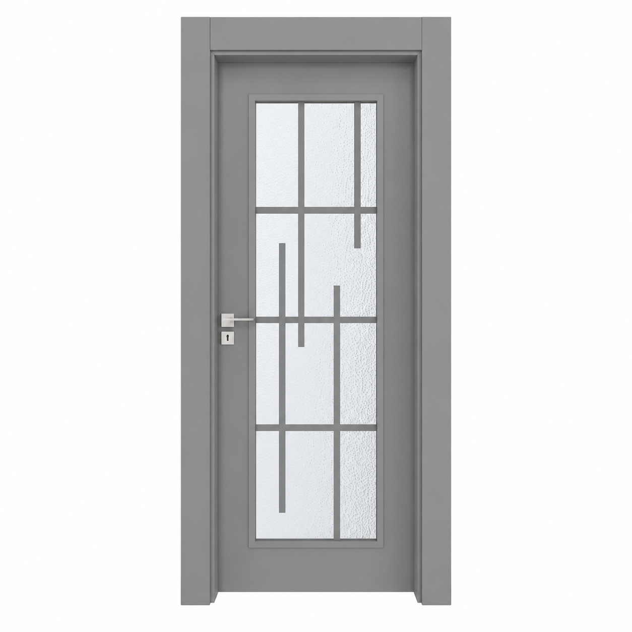 BY-5014V Porte intérieure Laqué Vitrée
